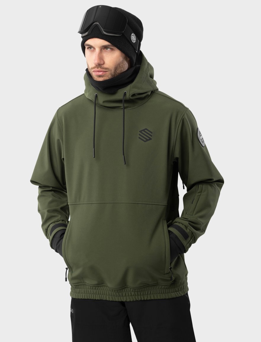 Veste Softshell Snowboard W1 Corbet SIROKO - Déperlante 10000mm - Respirante - Coupe-vent - Polaire - 10