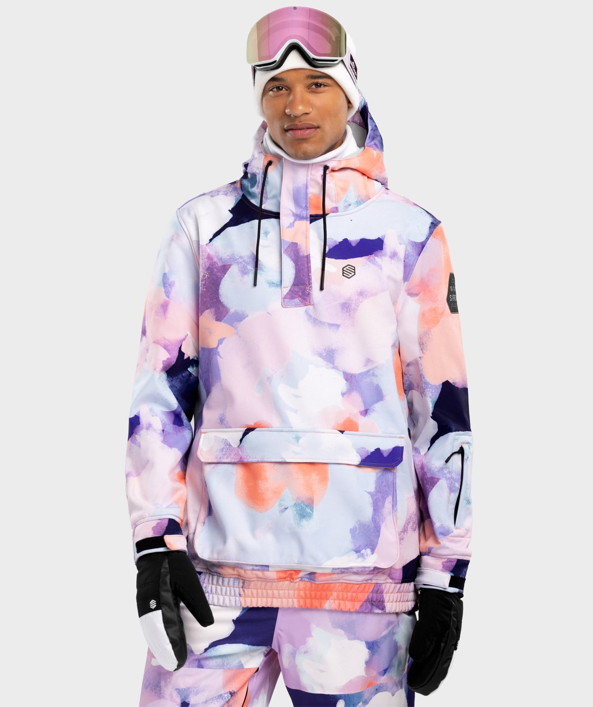 Giacca Snowboard Siroko W3 Ollie - Impermeabile 10.000mm, Tasche Marsupio - Foto 10