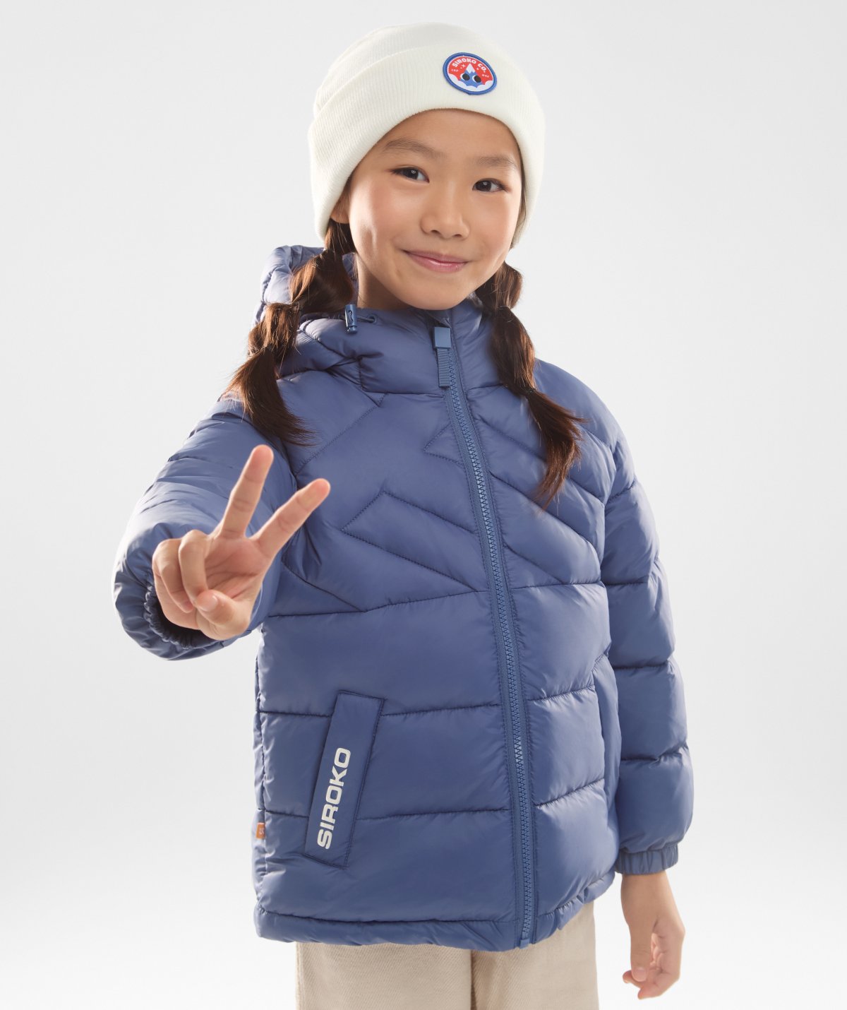 Maoo Garden Cappotto Invernale Bambina - Piumino Imbottito Foderato Pile, Impermeabile - Foto 5