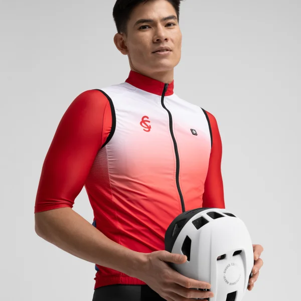 Chalecos de ciclismo Siroko (detalle 2)