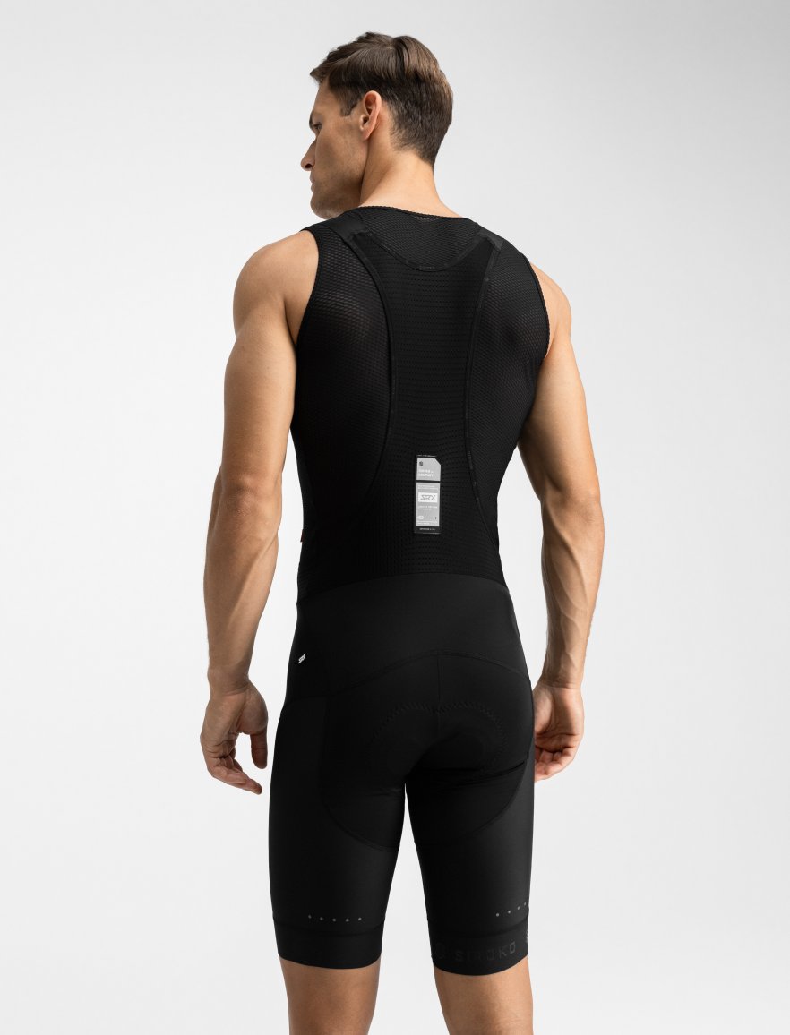 SIROKO Salopette Da Ciclismo Professionale - Tessuto MITI Italiano, Fondello Elastic Interface - Taglio Racefit UPF 50 - Foto 8