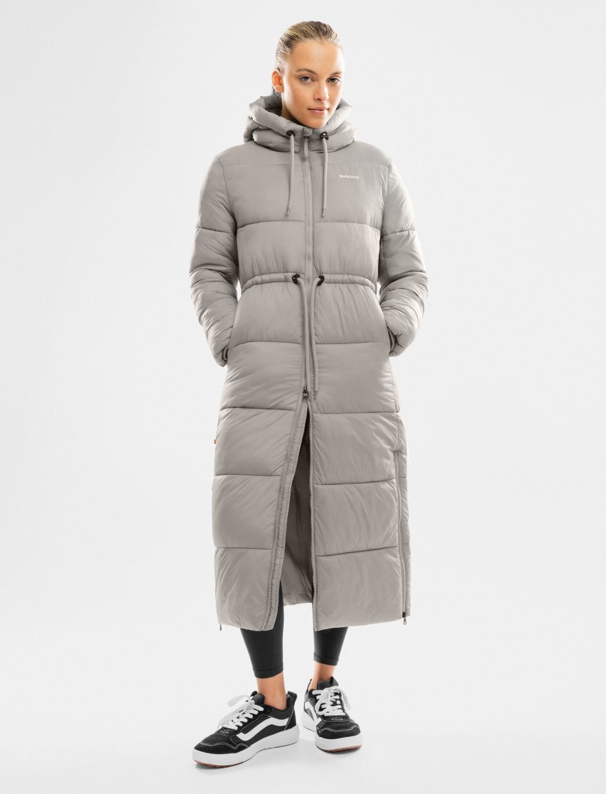 Abrigo largo acolchado para mujer Hemisphere SIROKO
