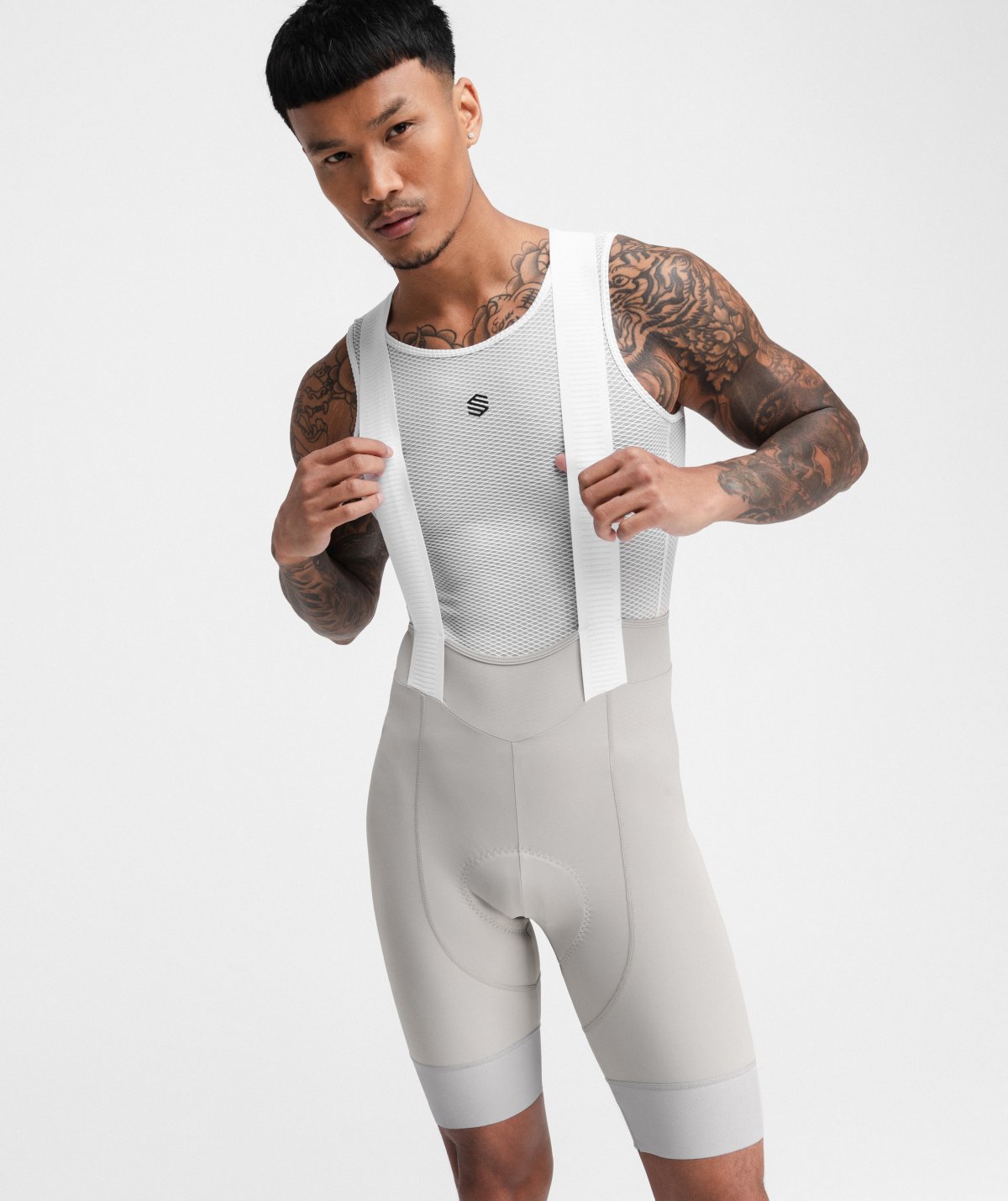 BX Neon Riders Green Kurze Fahrradträgerhose für Herren BX Neon Riders Green Kurze Fahrradträgerhose für Herren