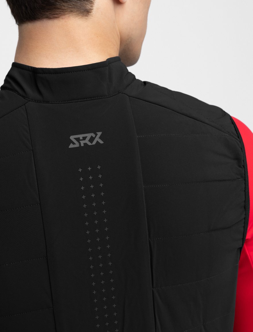 SIROKO Chaleco Cortavientos Ciclismo V1-W Copenhagen Negro L