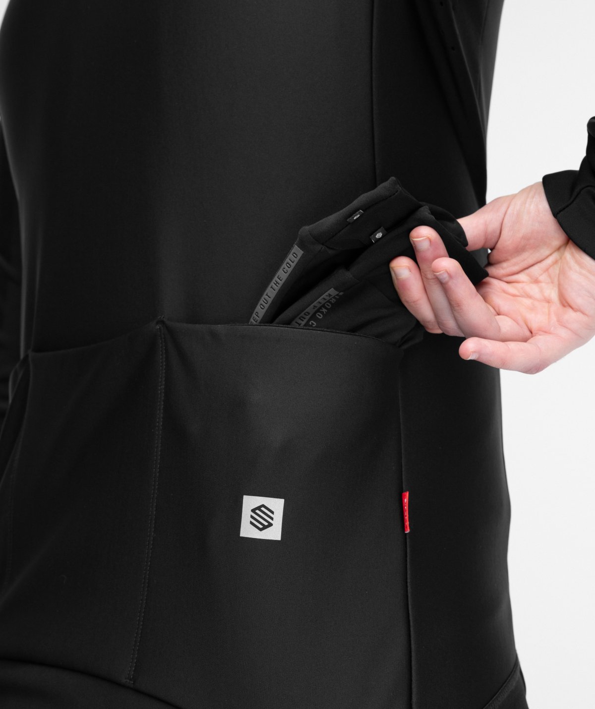 Giacca Da Ciclismo Siroko J1 Furkapass - Impermeabile E Antivento, Taglia L Nero - Foto 8