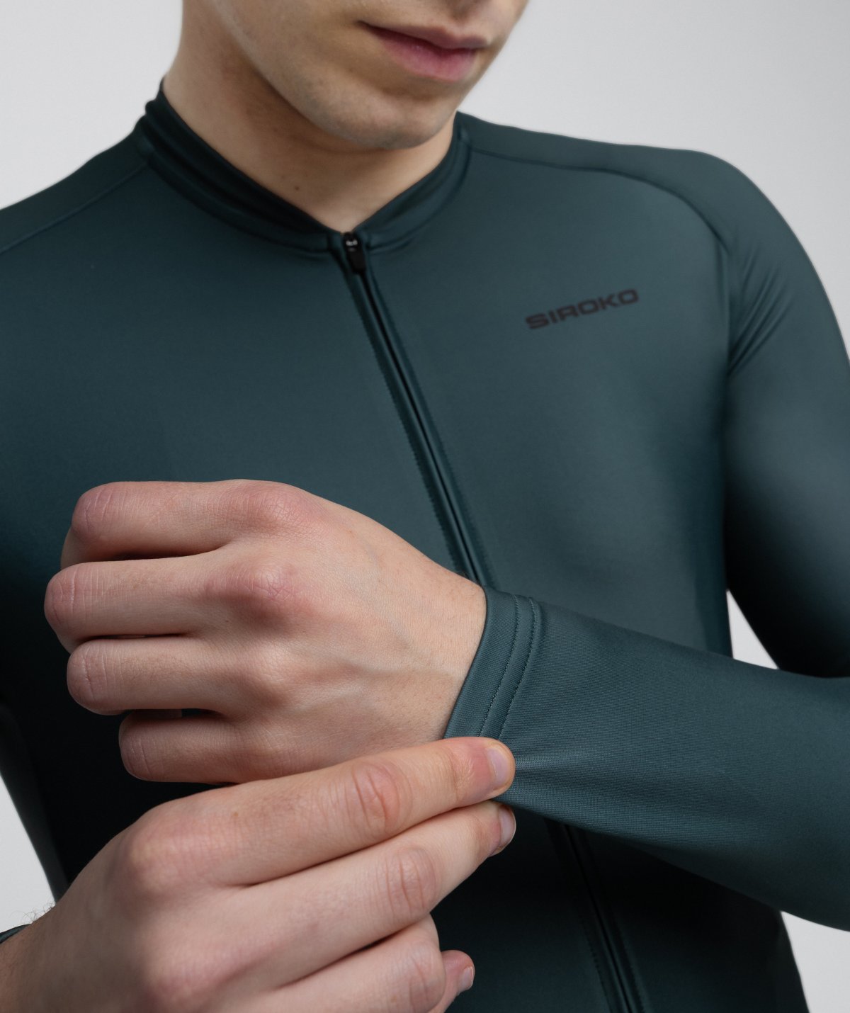 Maglietta Ciclismo SIROKO M2 Gravel Maniche Lunghe - Poliestere/Elastan, Traspirante, Con Tasche - Foto 4