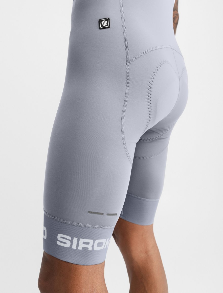 SIROKO - Salopette Da Ciclismo BX Bionaz - S - Bordeaux/Nero