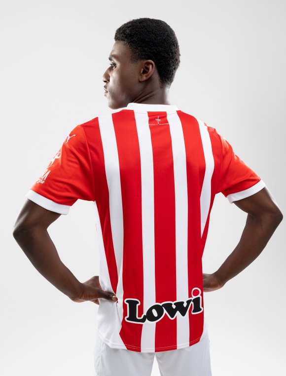 Maglia di gara in casa Real Sporting de Gijón 2024-25
