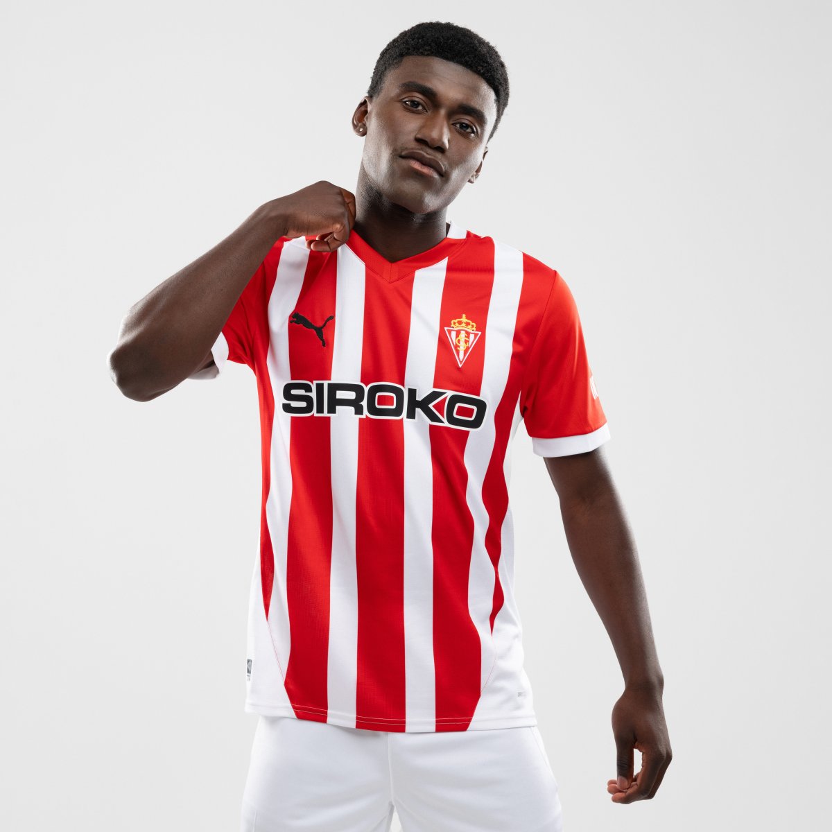 Maillot Domicile Real Sporting de Gijón 24/25