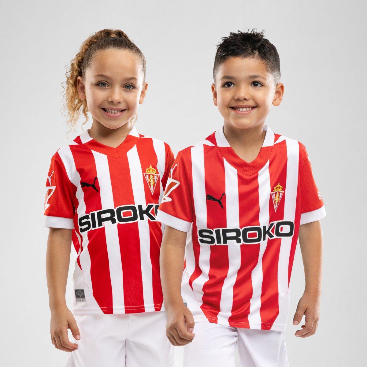 Maillot Domicile Enfant Real Sporting de Gijón 24/25