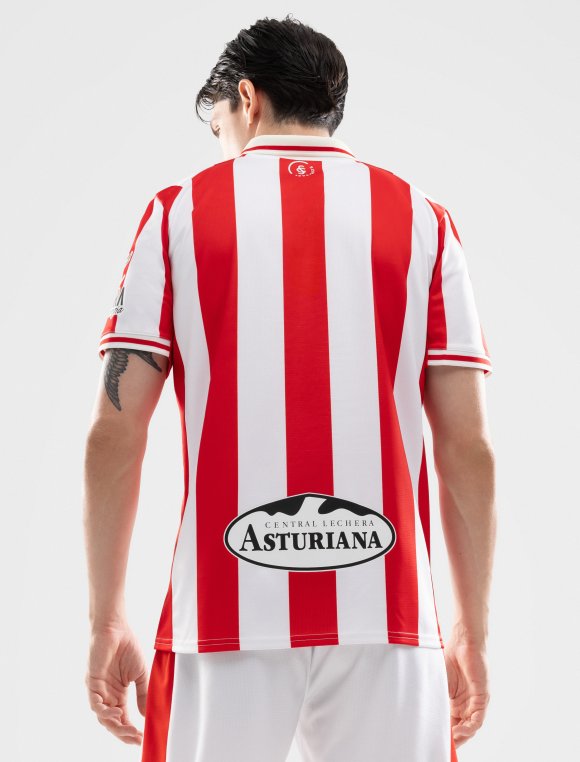 Maglia di gara in casa Real Sporting de Gijón 2025-26