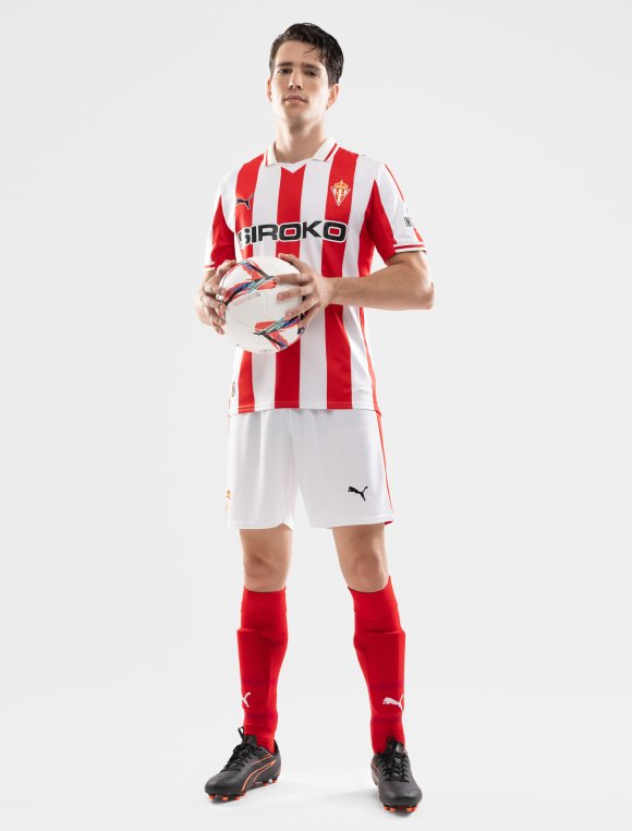 Maglia di gara in casa Real Sporting de Gijón 2025-26