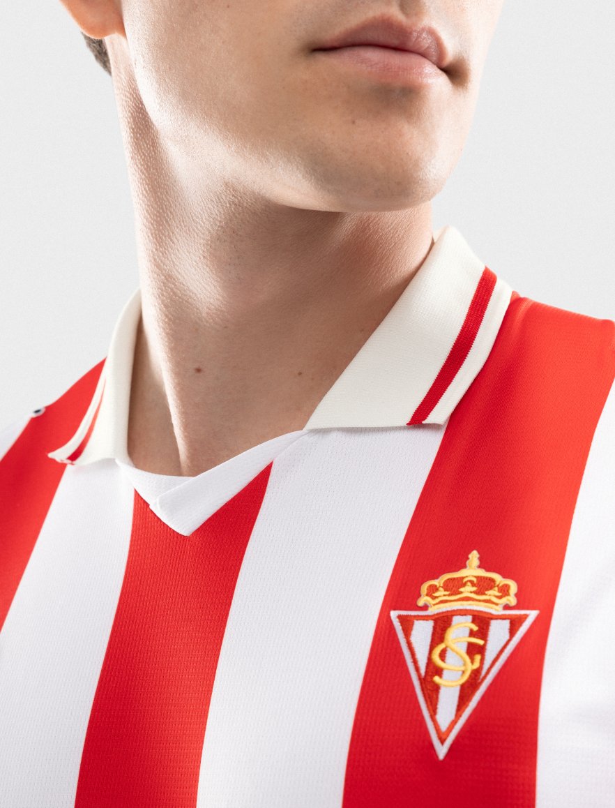 Maglia di gara in casa Real Sporting de Gijón 2025-26
