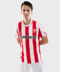 Maglia di gara in casa Real Sporting de Gijón 2025-26