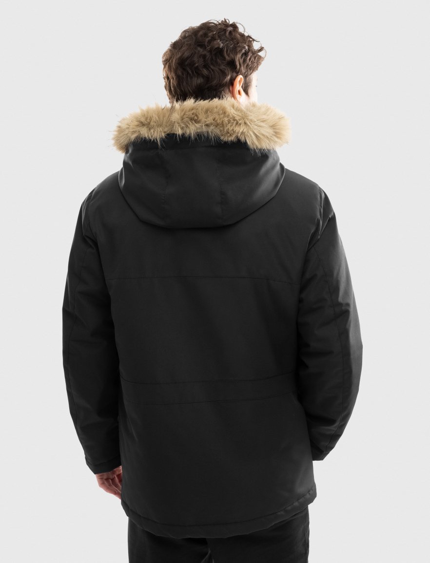 Insulated hooded parka for men Universal SIROKO - Main Image