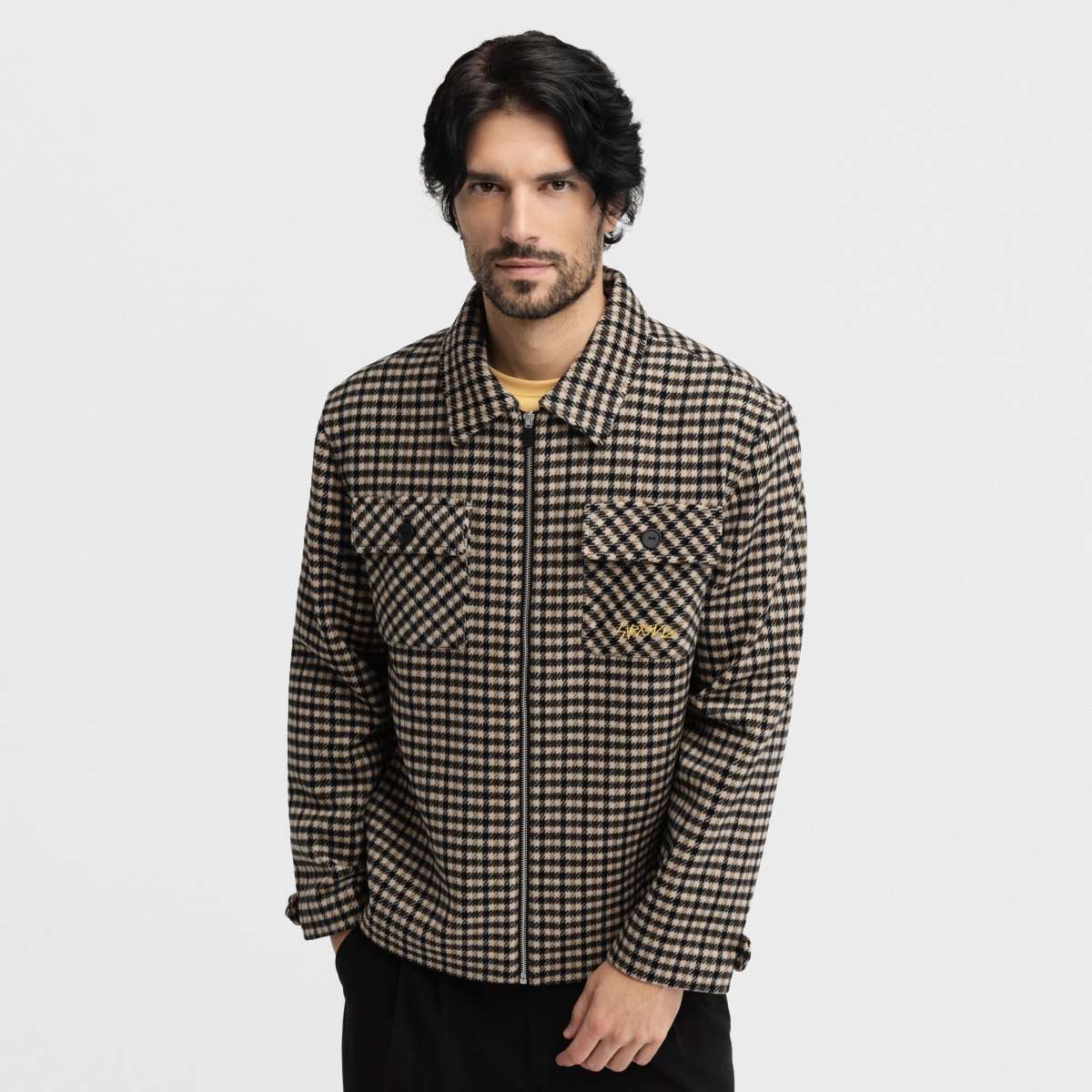 Wool shacket Siroko Taos Transformation from Siroko