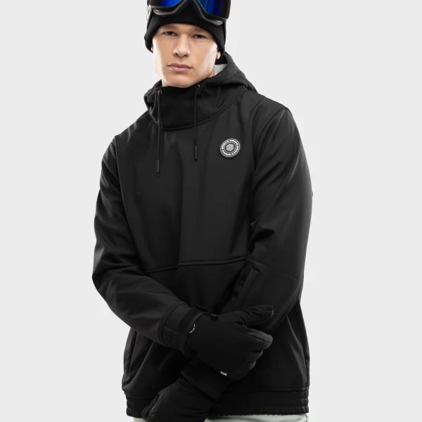 Chaqueta de nieve Siroko W1 Shaka negra