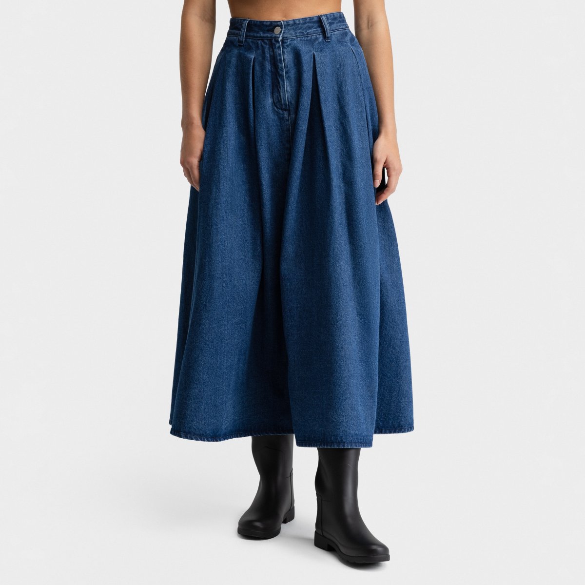 Women's denim skirt Siroko Alamo-W Blue from Siroko
