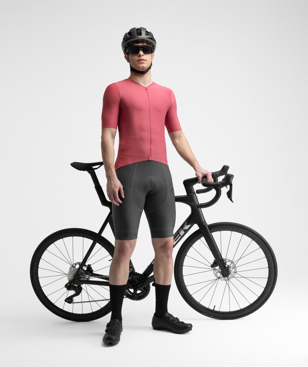 Maillot cycliste LOOK PRO TEAM rouge shirt zip intégral maglia camiseta Maillot cycliste LOOK PRO TEAM rouge shirt zip intégral maglia camiseta