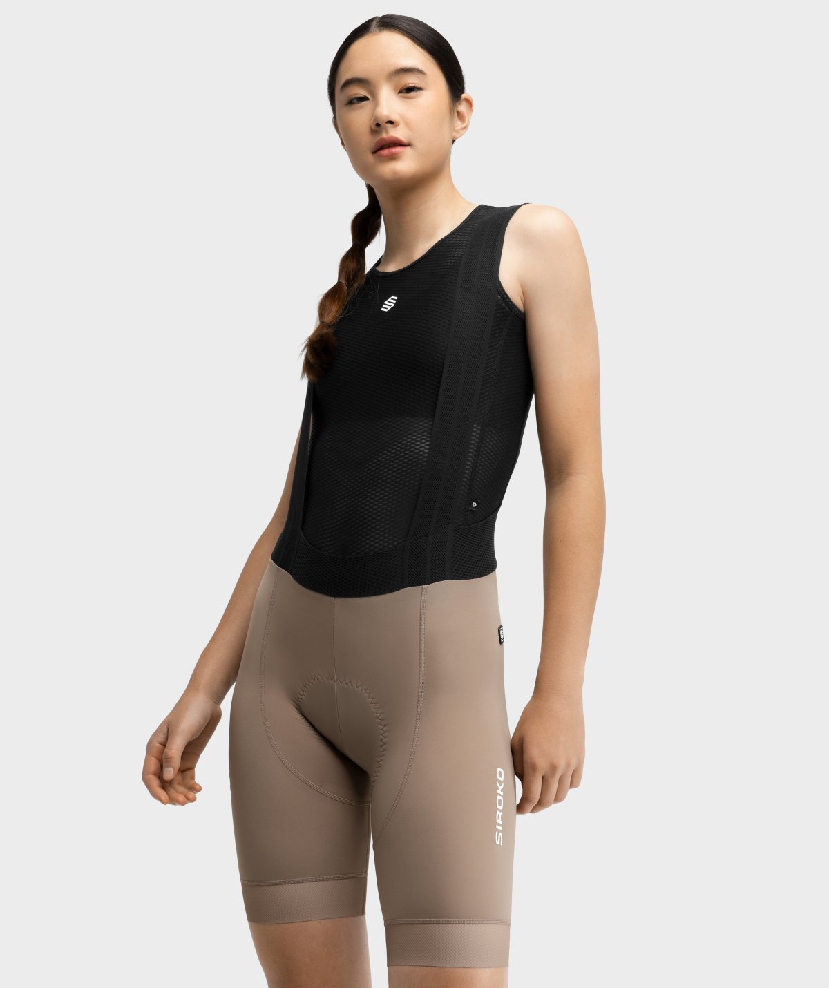 Dames Fietsen lange fietsbroek BX Trento Zwart Dames Fietsen lange fietsbroek BX Trento Zwart