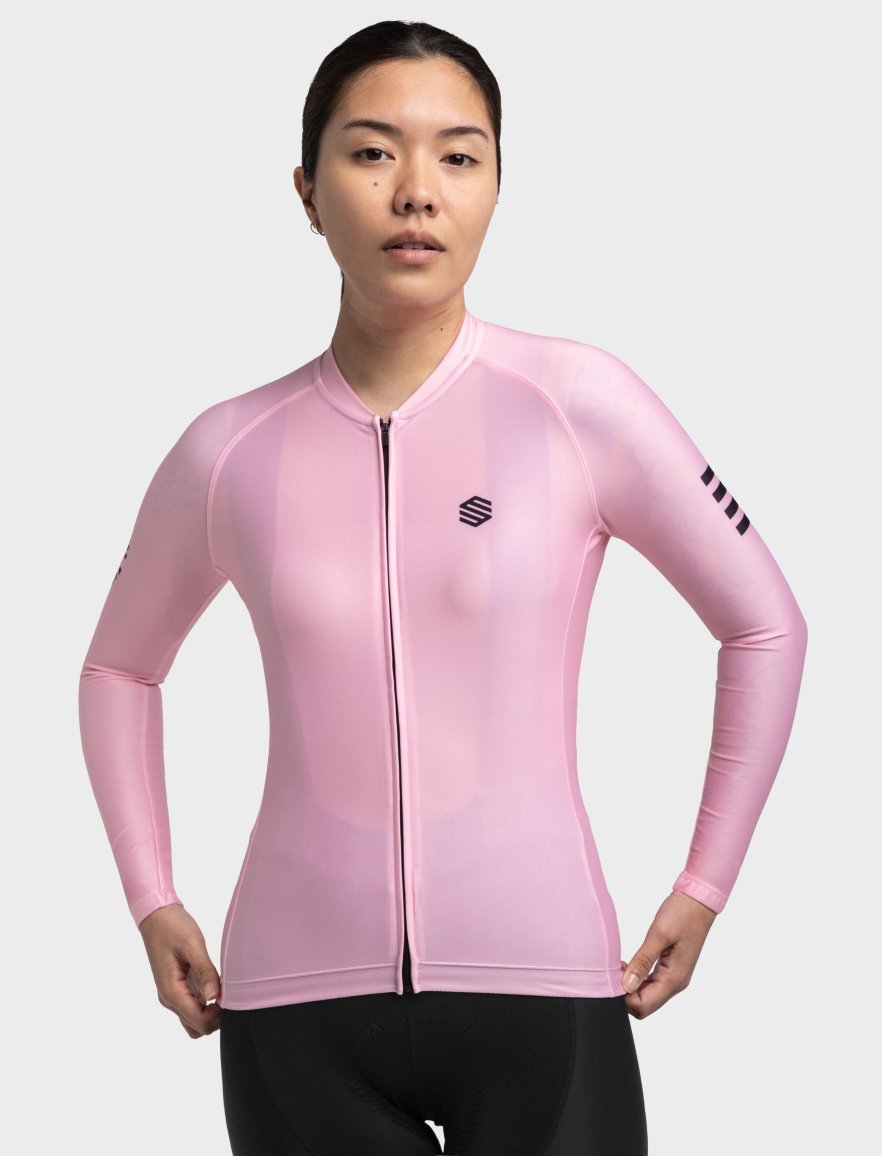 Black Sheep Cycling Aero Jersey In Pink Shift For Women – DSTNC - Foto 13