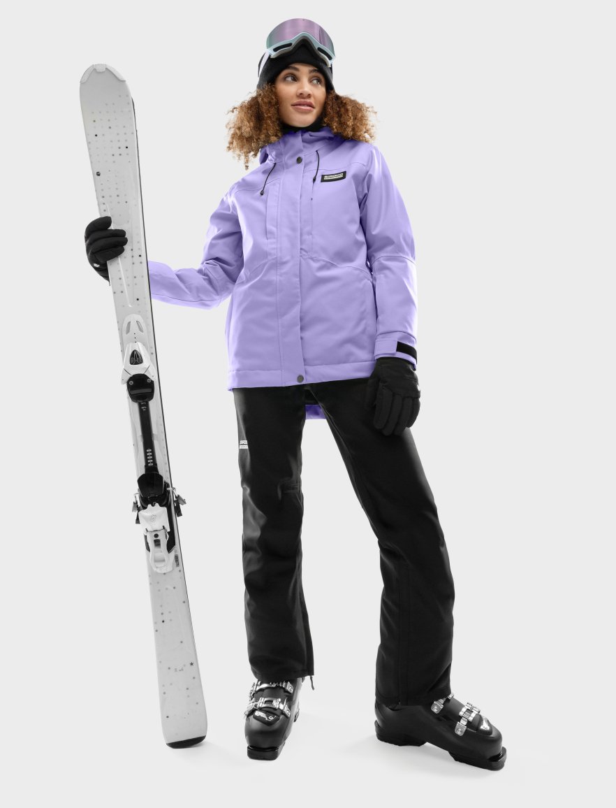 Veste De Snowboard Femme SIROKO W4-W Nevis - Isolée Sorona Aura, Déperlante, Respirante 10 000g/m²/j - 10