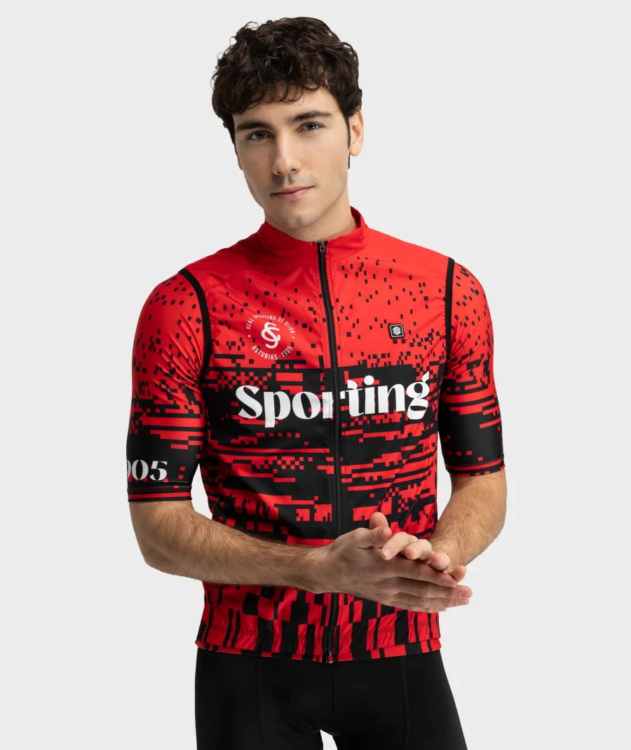 Windvest «SC V1 Promotion» — Real Sporting de Gijón 26/27