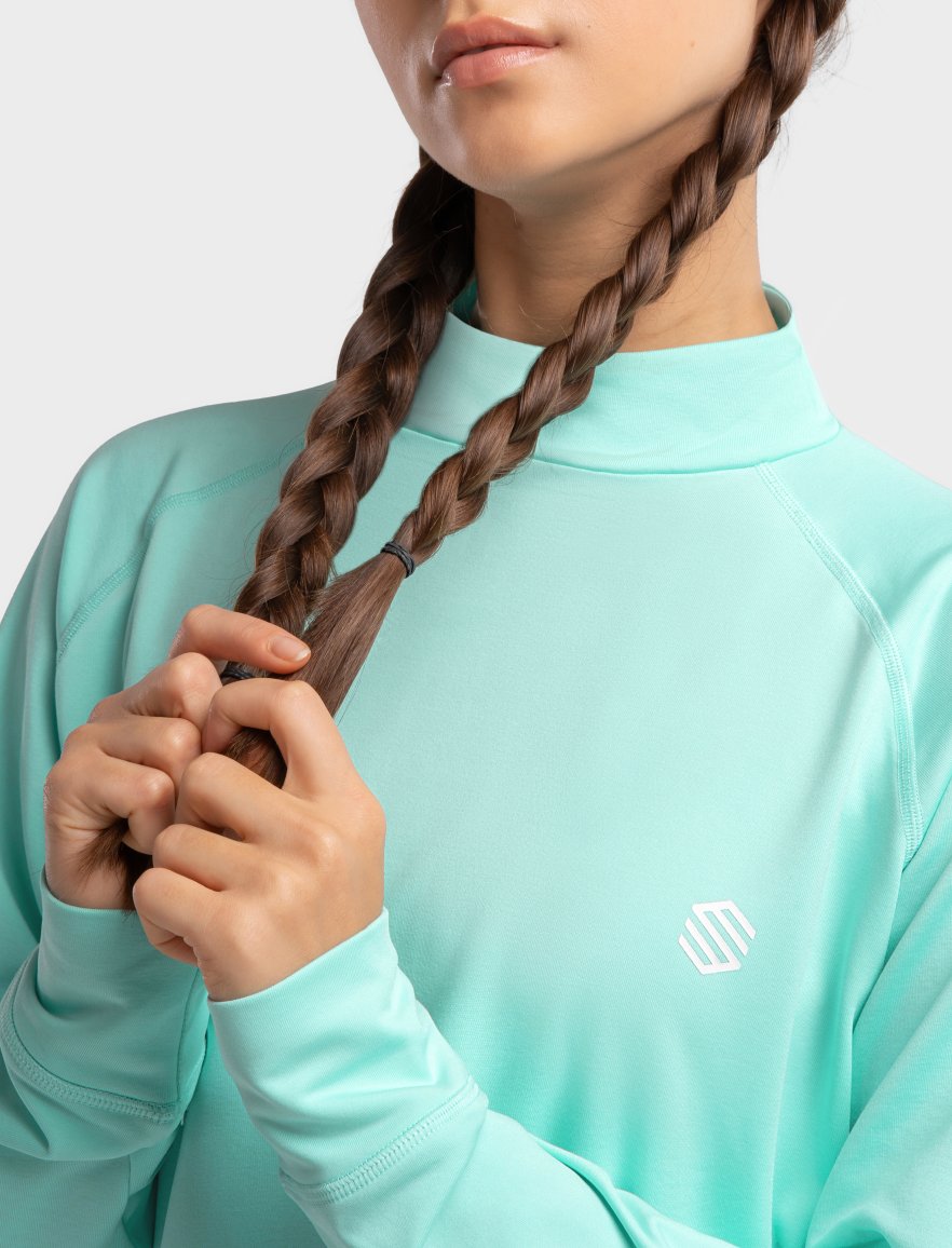 Sous-Maillot Thermique SIROKO Slush - Hiver, Sports D'Extérieur, Turquoise - 4