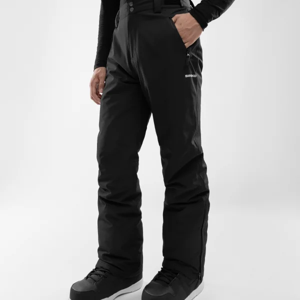 Pantalón de esquí Siroko Core Mürren negro