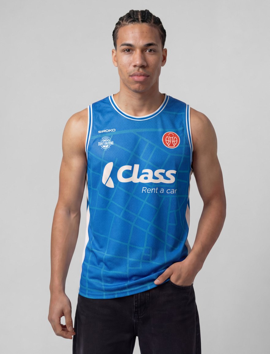 IBZ Sant Antoni 2025-26 Home Basketball Jersey