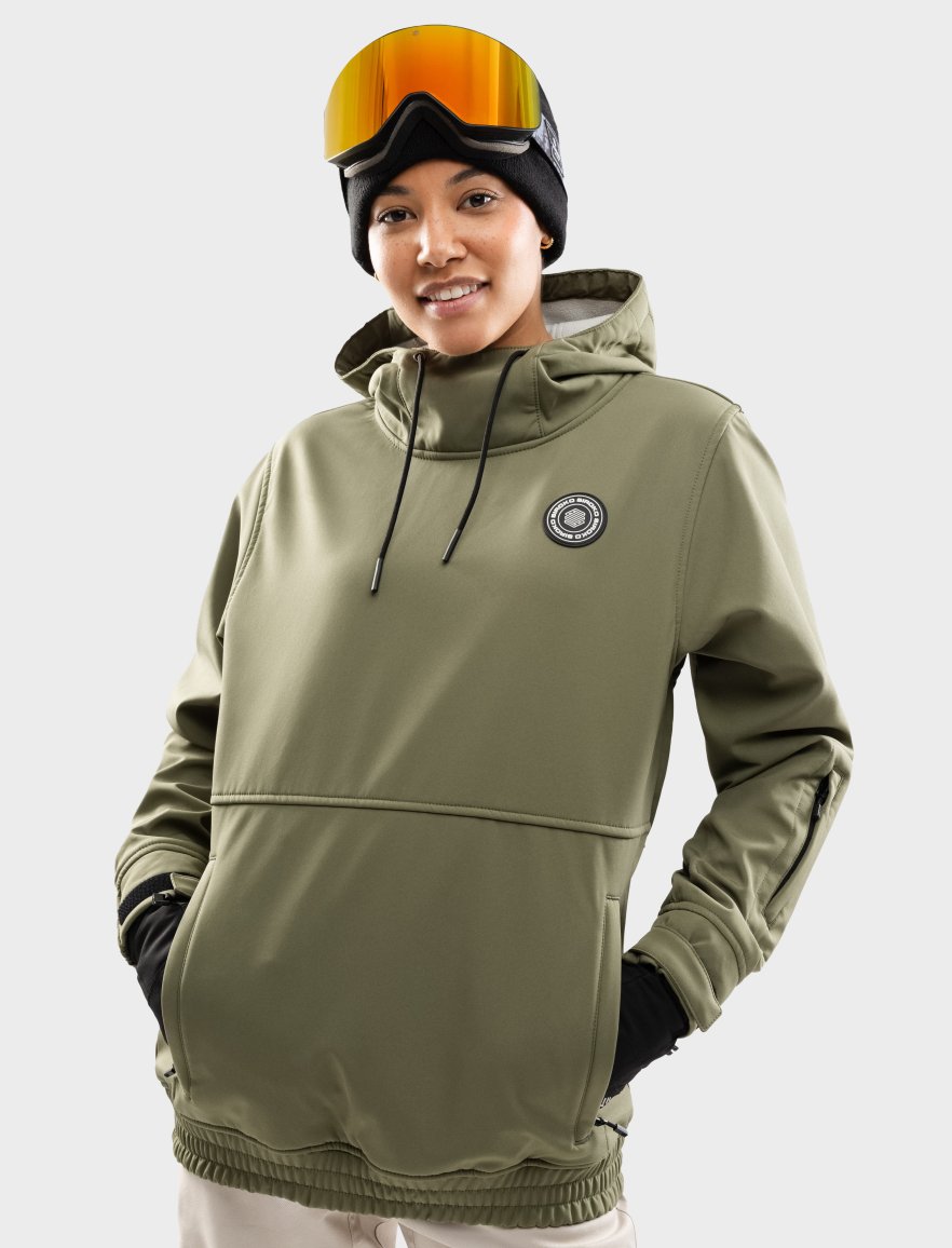 Dames Wintersport snowboardjas W3-W Haboob Beige Dames Wintersport snowboardjas W3-W Haboob Beige