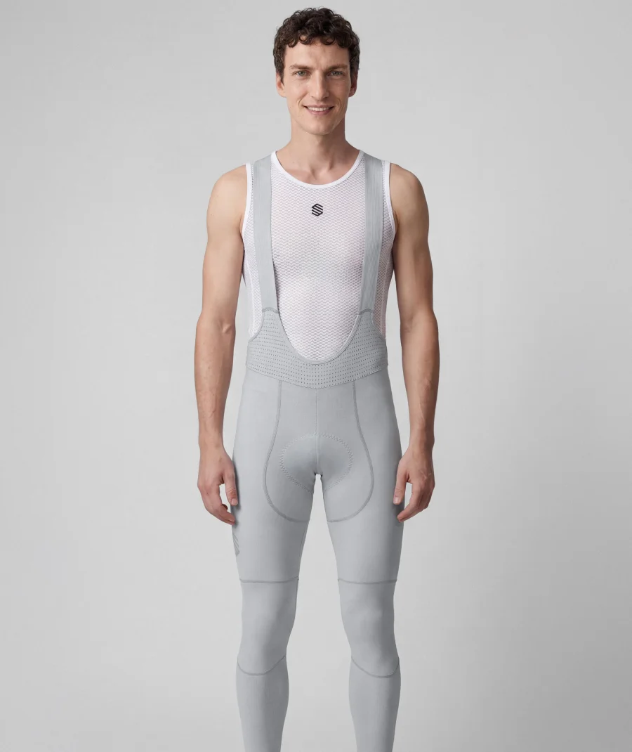 Culote largo de ciclismo Siroko SRX Supreme gris