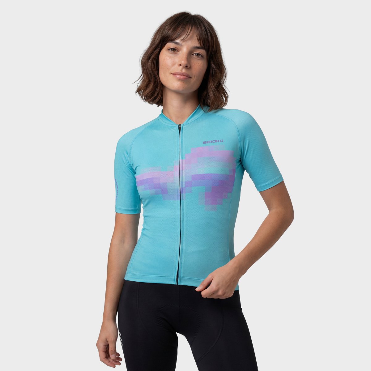 Summer Cycling Jersey for Women Siroko M3-W NRC Blue at Siroko