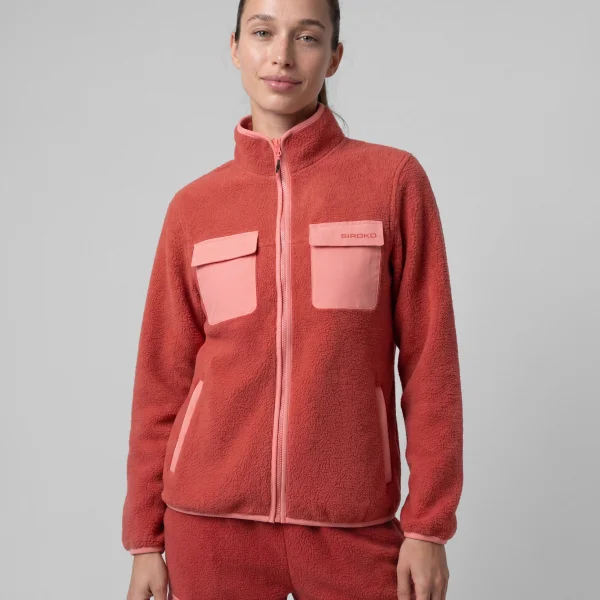 Chaqueta forro polar de montaña de mujer Siroko Carezza-W