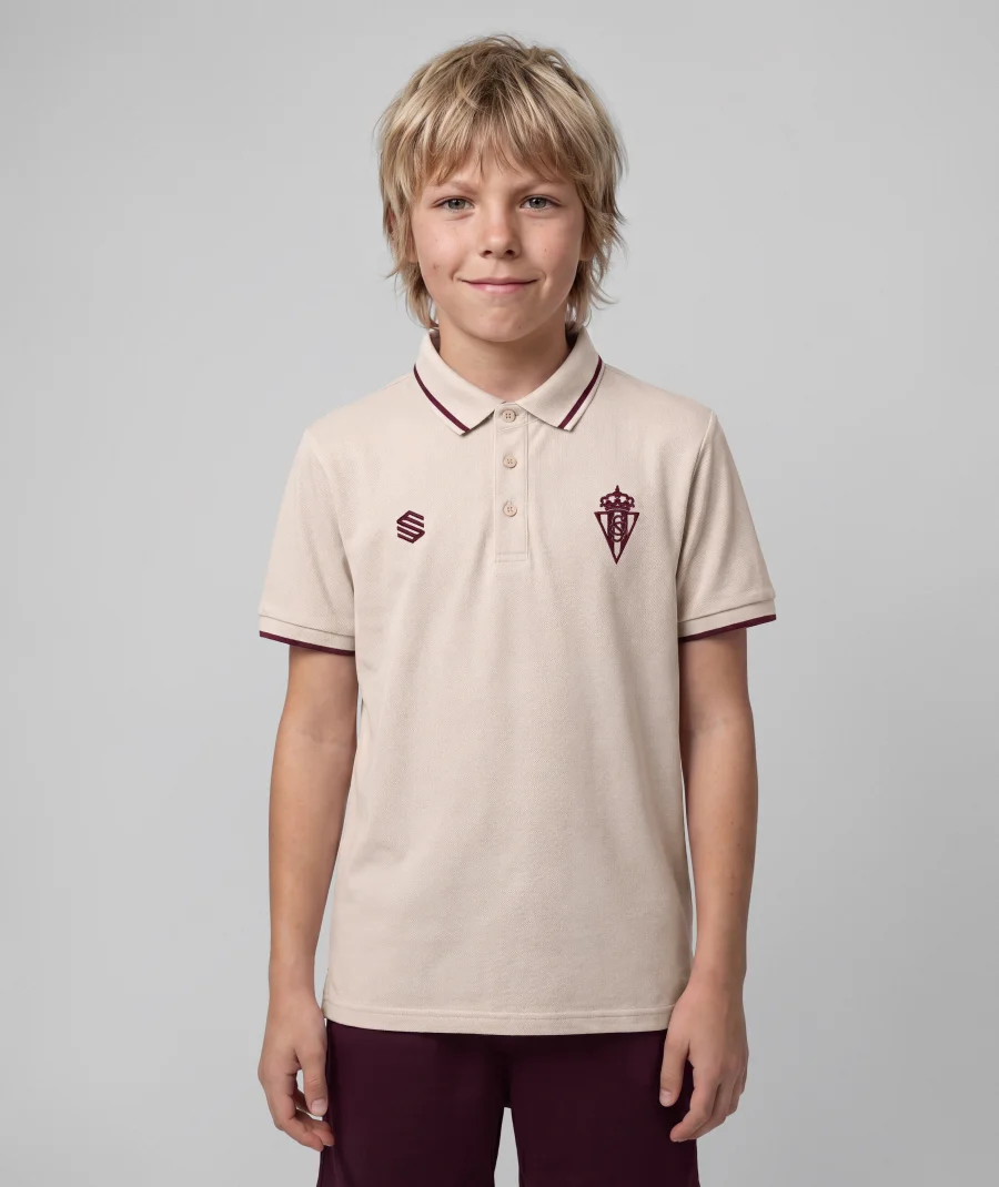 Polo Travel jugador (niño) — Real Sporting de Gijón 26/27