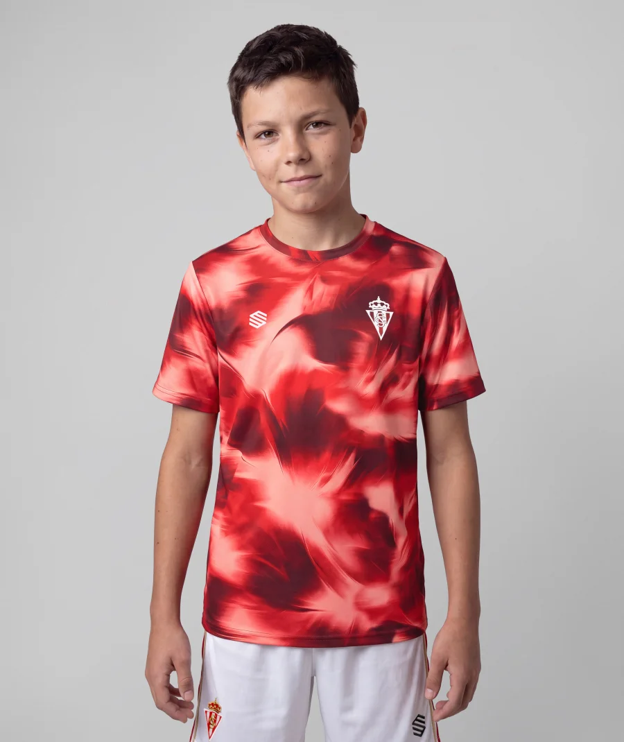 Player prematch shirt (kids) — Real Sporting de Gijón 26/27