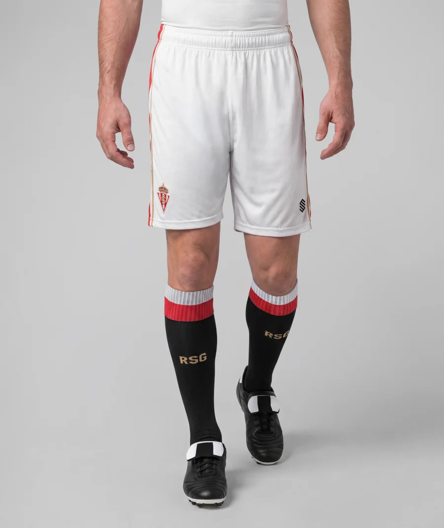 Home kit shorts — Real Sporting de Gijón 26/27