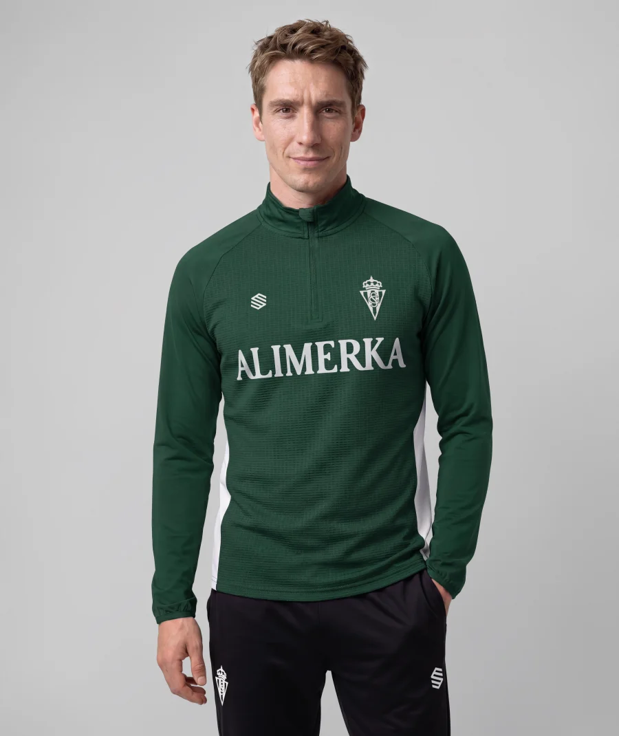 Coach half-zip sweatshirt — Real Sporting de Gijón 26/27
