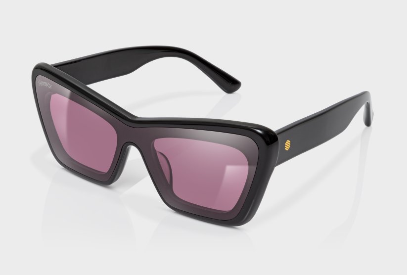Catty Glass Black