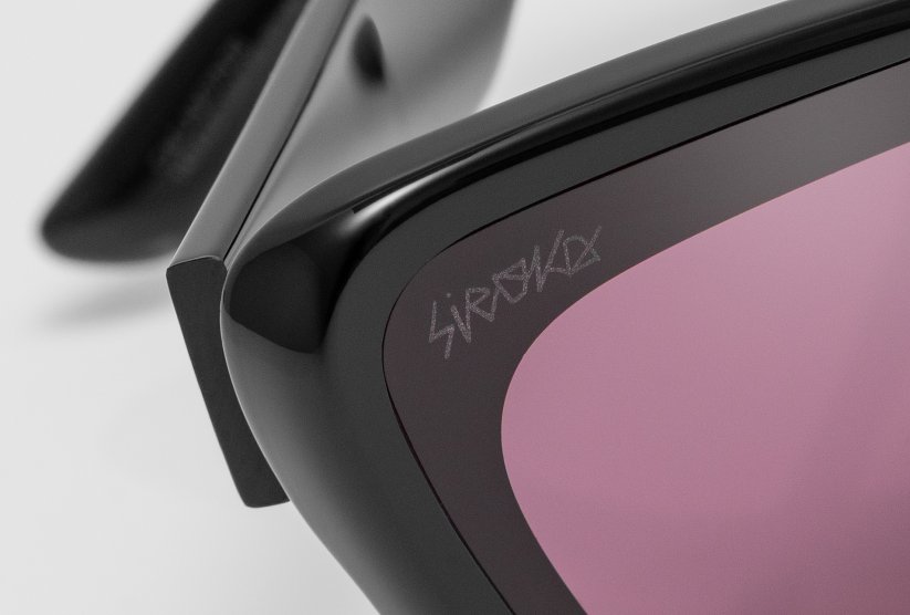Catty Glass Black