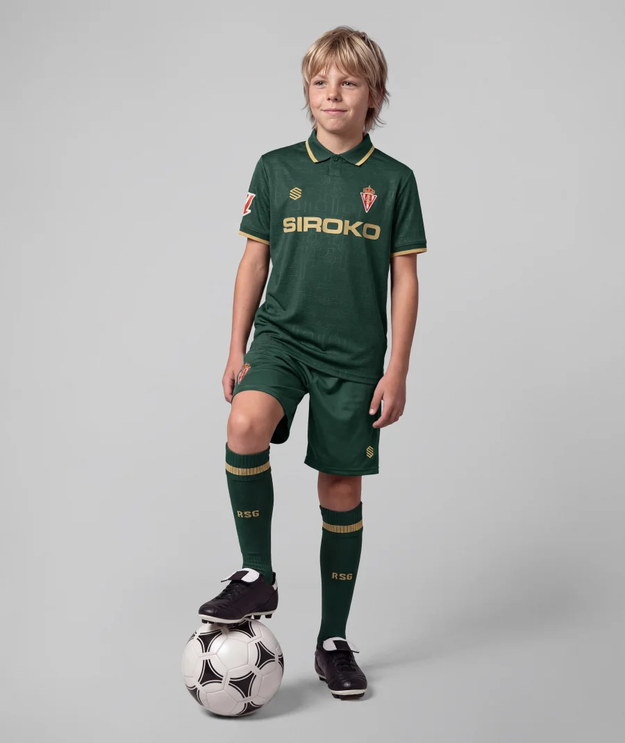 Away kit shorts (kids) — Real Sporting de Gijón 26/27