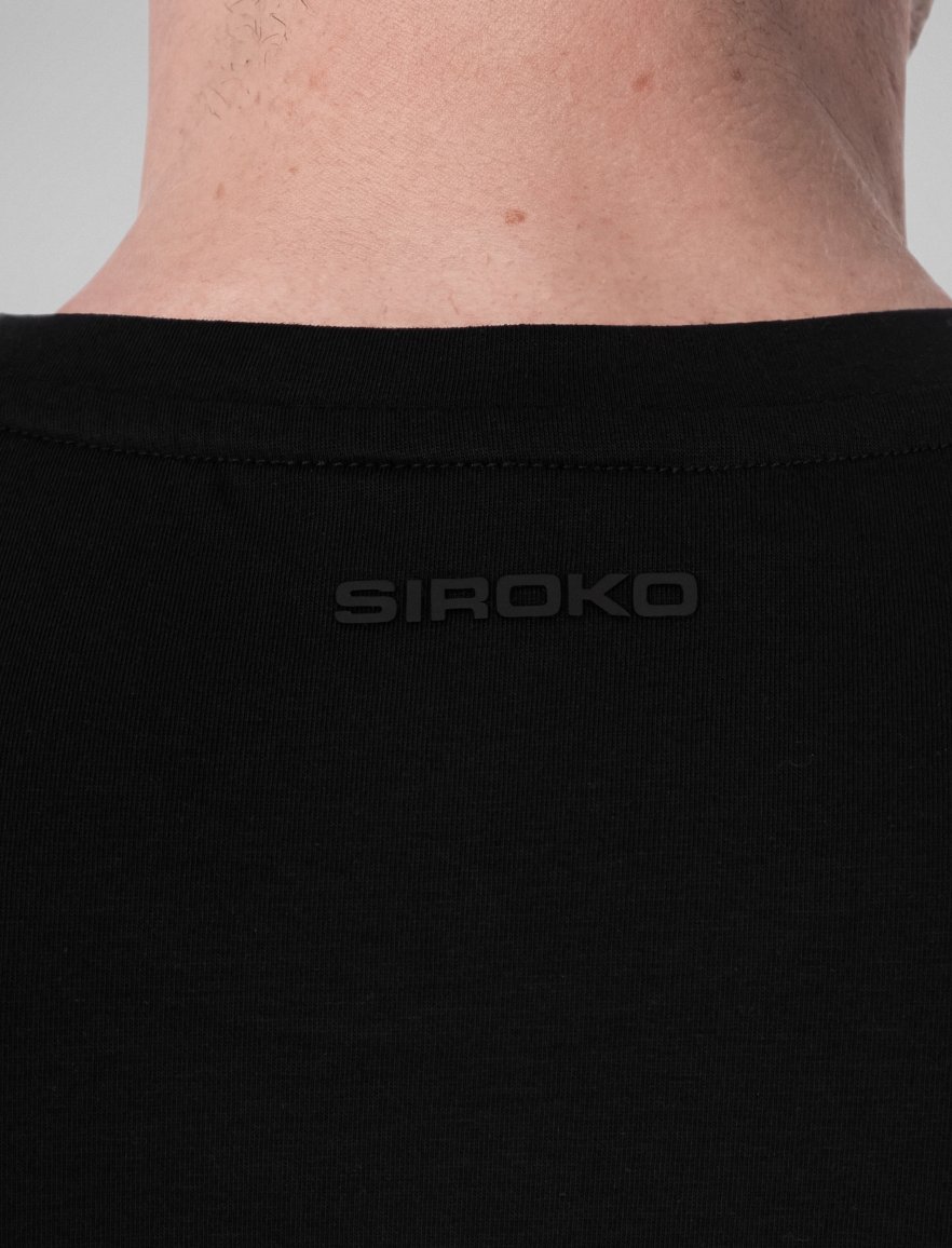 Cotton Tee Black M