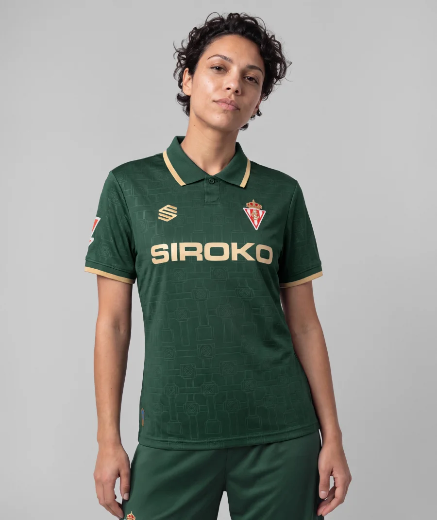 2ª equipación de jugadora (mujer) del Real Sporting de Gijón de Siroko