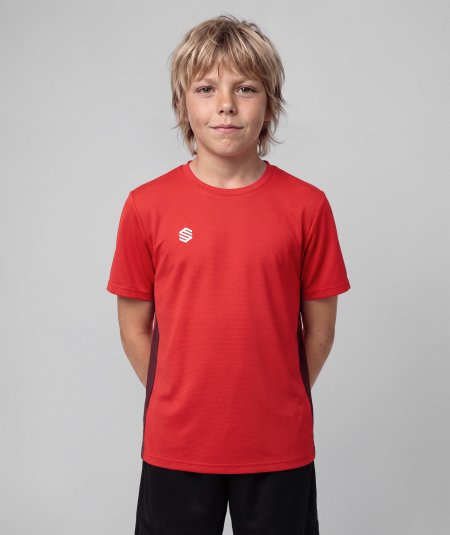 Sports Tee Red/Burgundy K