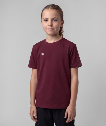 Cotton Tee Burgundy K