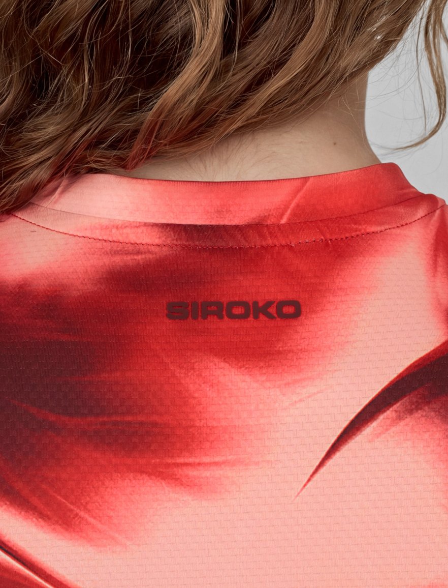 Sports Tee Pattern Red K