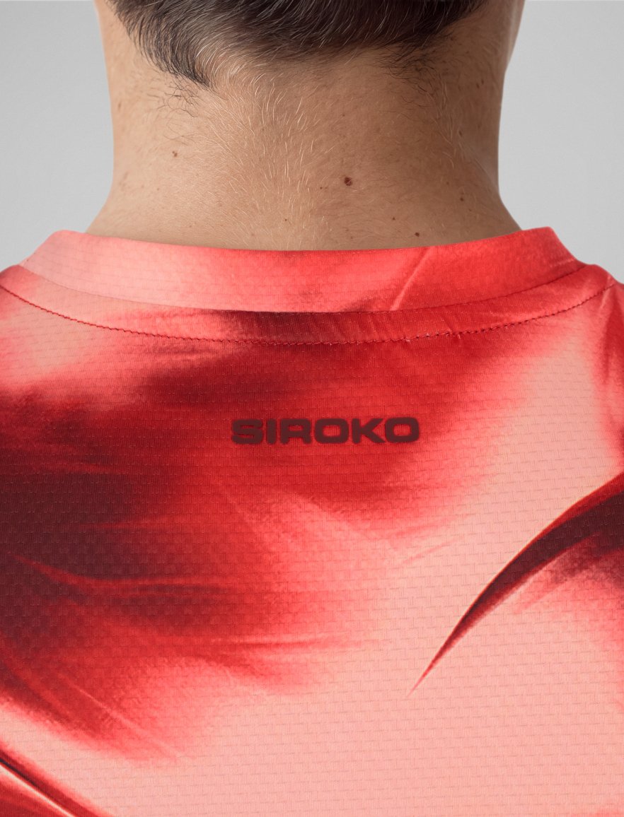 Sports Tee Pattern Red K