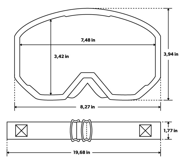 Guía de tamaños gafas Siroko Tech G1