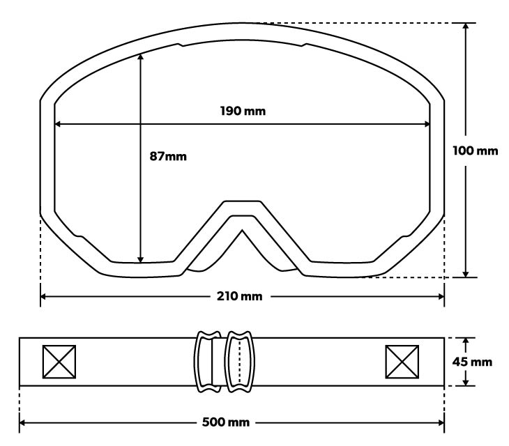 Guía de tamaños gafas Siroko Tech G1