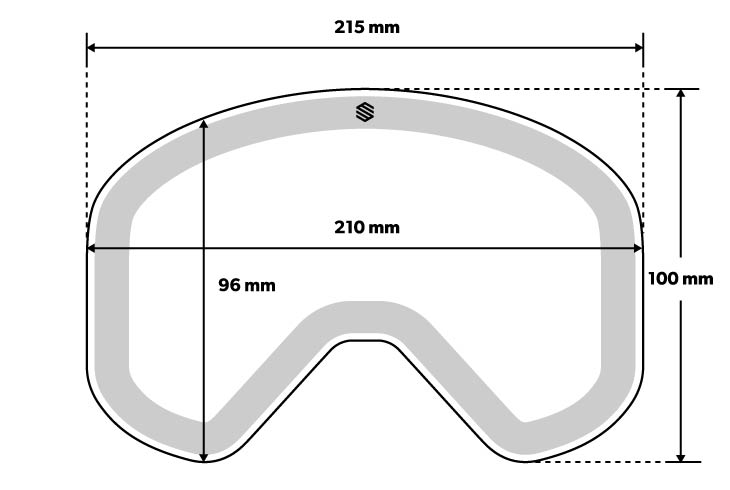 Guía de tamaños accesorios lentes Siroko Tech GX